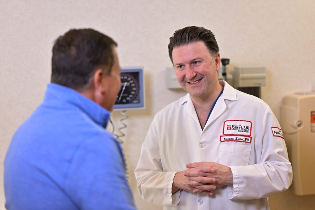 Doctor consulting patient