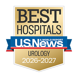 Fox Chase Cancer Center recognized by U.S. News & World Report as a Best Hospital for Urology 2026–2027.